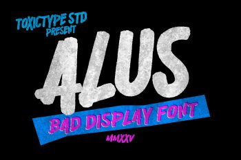 Alus - Bad Display Font