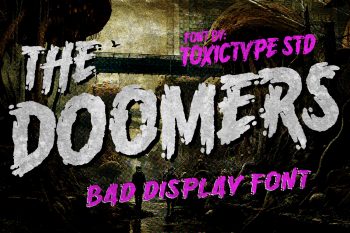 The Doomers – Bad Display Horror Font